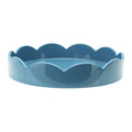 Round Small Lacquered Scallop Tray