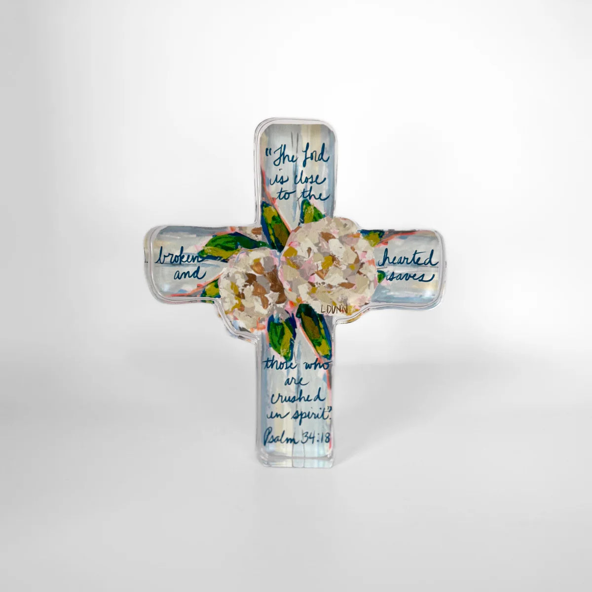 Lauren Dunn Small Acrylic Cross