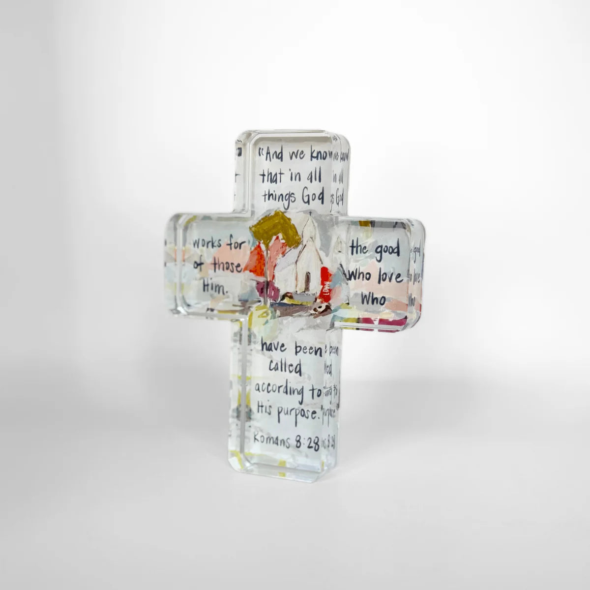 Lauren Dunn Small Acrylic Cross
