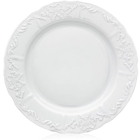 Simply Anna White Dinner Plate