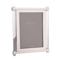 Acrylic & Silver Pillar Photo Frame 5x7