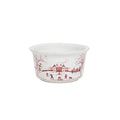 Country Estate Winter Frolic Ruby Ramekin