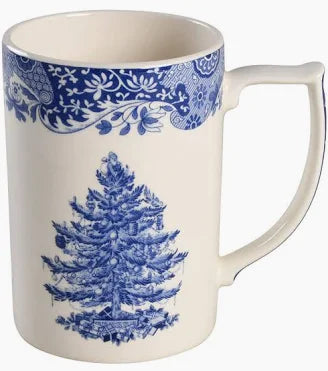 Blue Italian Christmas Mug