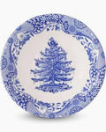 Blue Italian Christmas Cereal Bowl