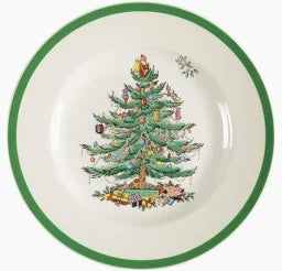 Christmas Tree Salad Plate