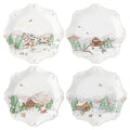 Berry & Thread North Pole Salad Plate Set of 4