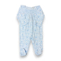 Delicate Blooming Bows Smocked Footie