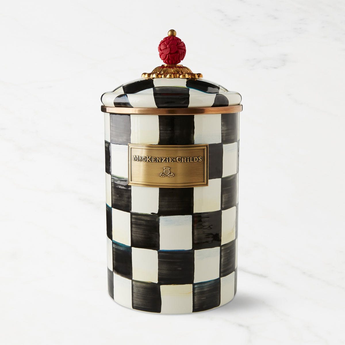 Courtly Check Large Canister