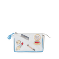 Embroidered Essentials Mini Makeup Bag