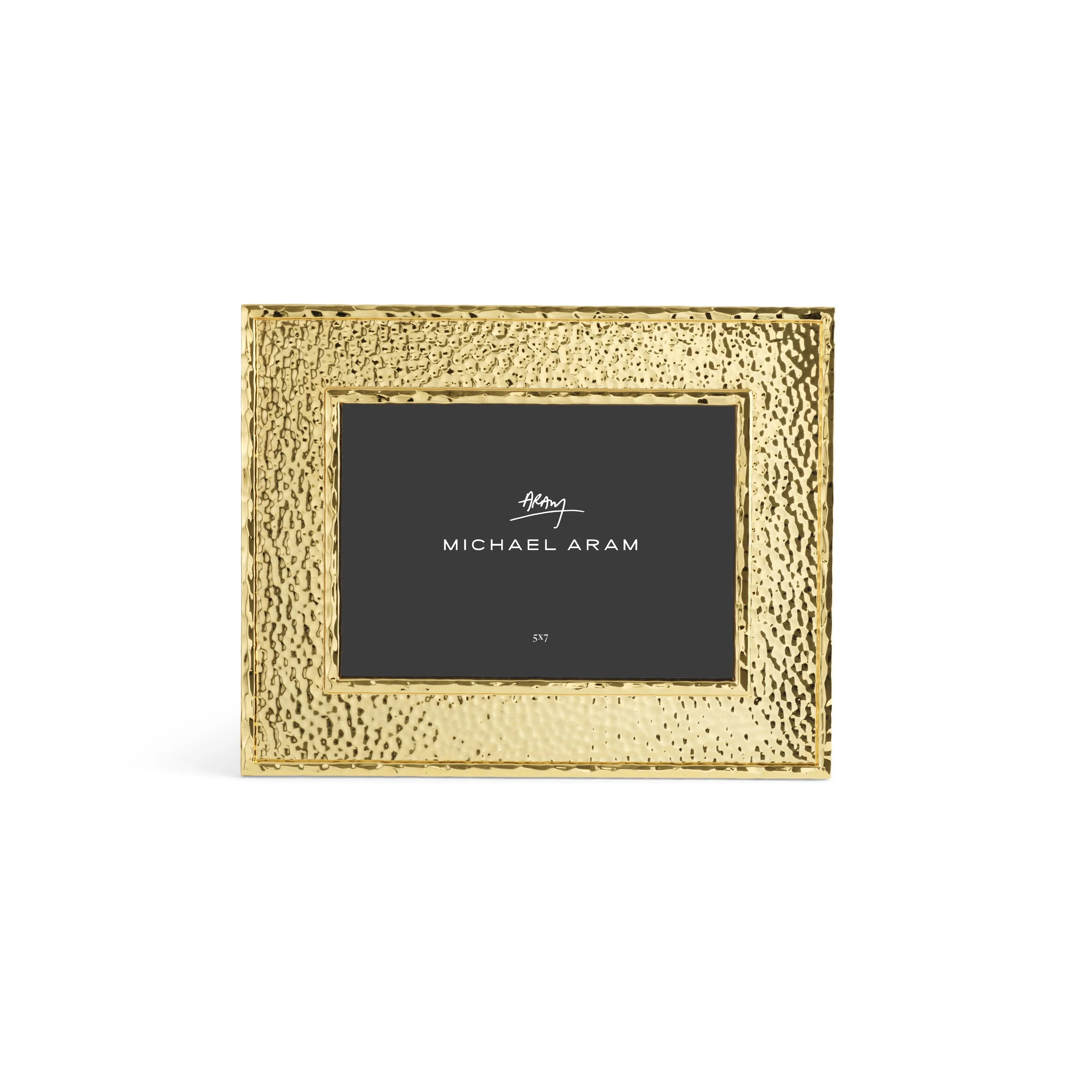 5x7 Gold Hammertone Frame