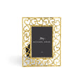 4x6 Heart Frame Gold