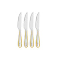 Molten Gold Steak Knives Set of 4
