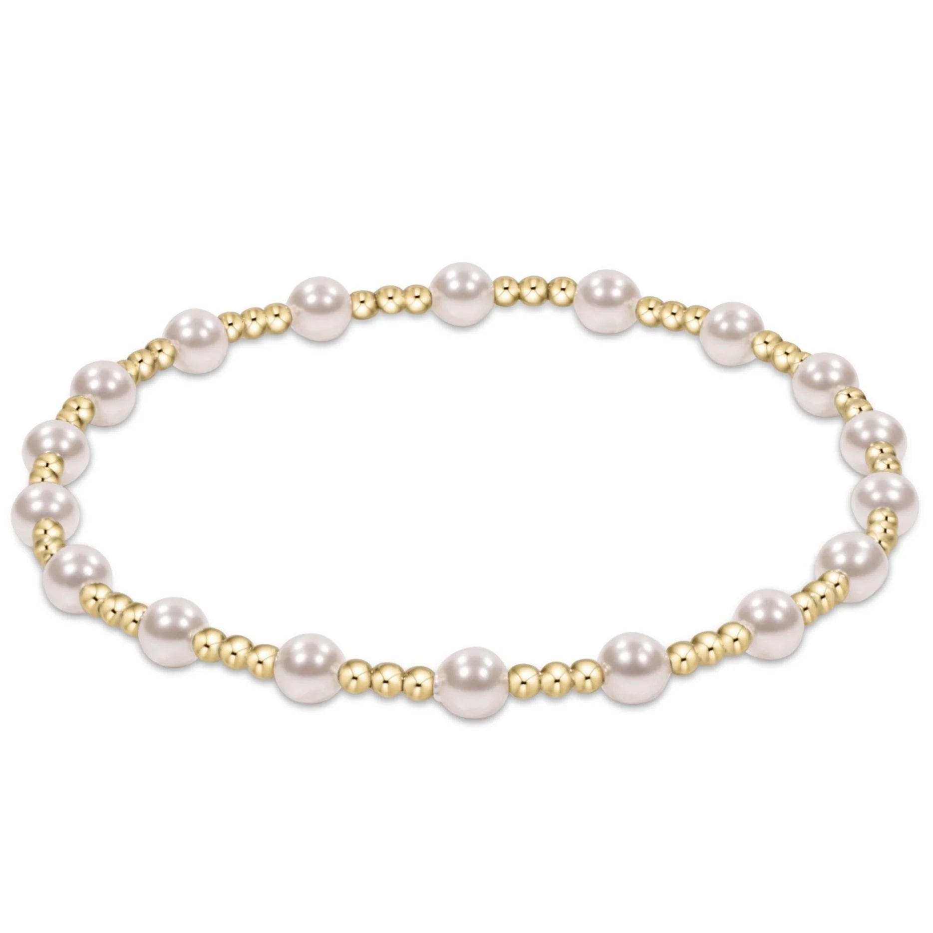 Sincerity Pearl 4MM Bracelet