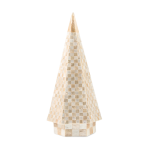 Mocha Check Capiz Small Tree